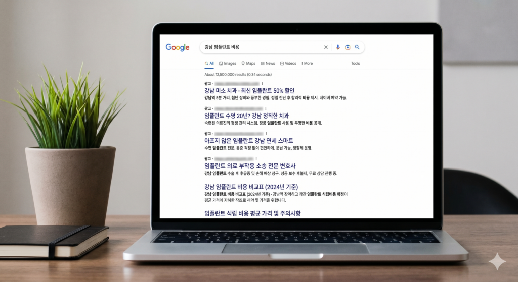 구글 광고 효과 검색 의도 기반 업종 가이드